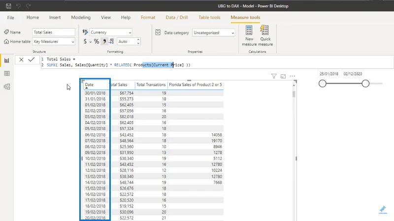 LuckyTemplates og Excel: forskjell i DAX-formler