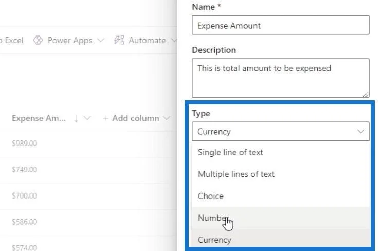 Vis formatering i SharePoint