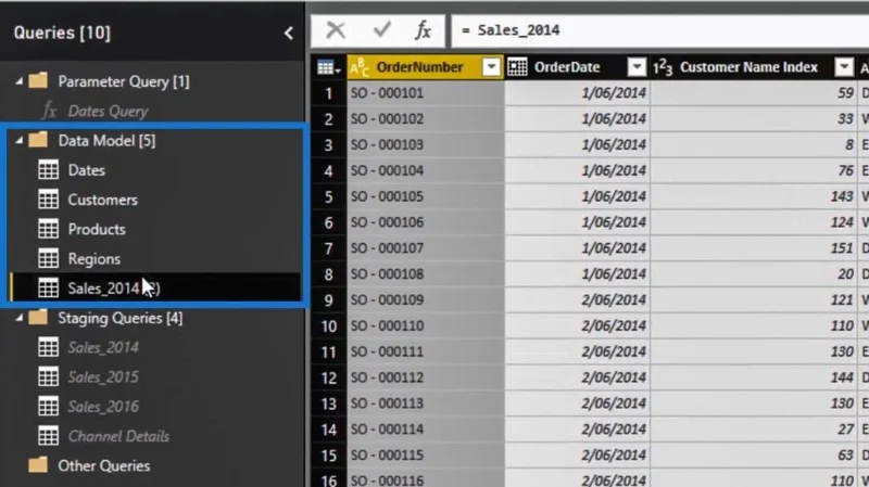 Slik legger du til Power Queries i LuckyTemplates