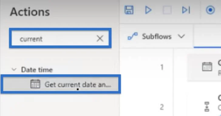Lisää päivämäärä tiedostonimeen Power Automate Desktopissa