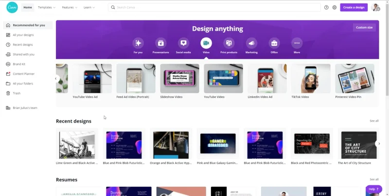 LuckyTemplates-temaer – Sådan opretter du temaer ved hjælp af Canva