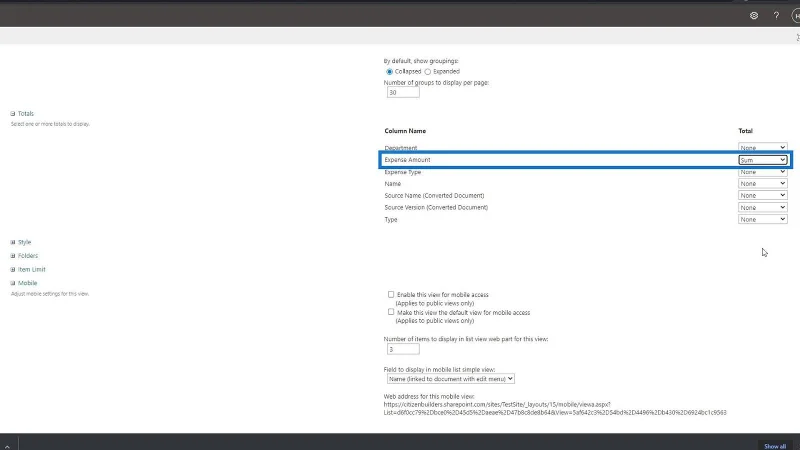 MS SharePoint-visninger |  Opprette og lagre
