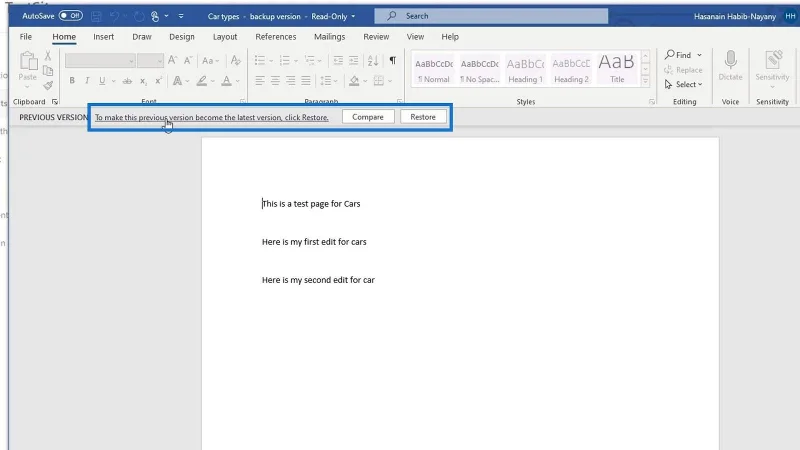 Versiointi SharePoint Document Libraryssa