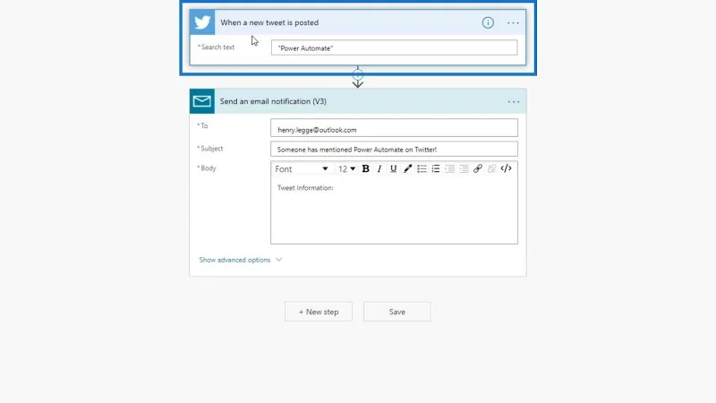 Power Automate Oversikt over dynamisk innhold