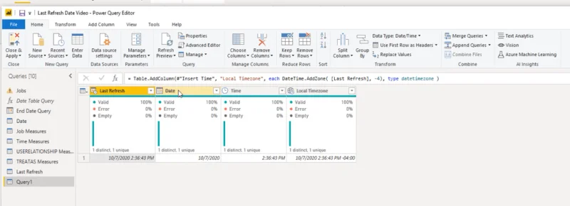 Vis siste oppdateringsdato/-klokkeslett i LuckyTemplate-rapportene dine