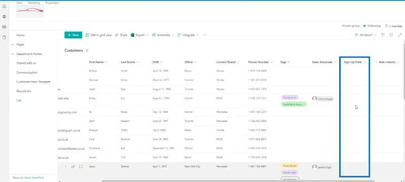 Beregnede kolonner i SharePoint |  Et overblikk