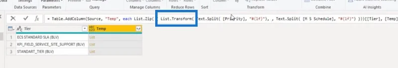 LuckyTemplates Column Split Power Query Tutorial: Hvordan dele flerlinjede Excel-celler i LuckyTemplates