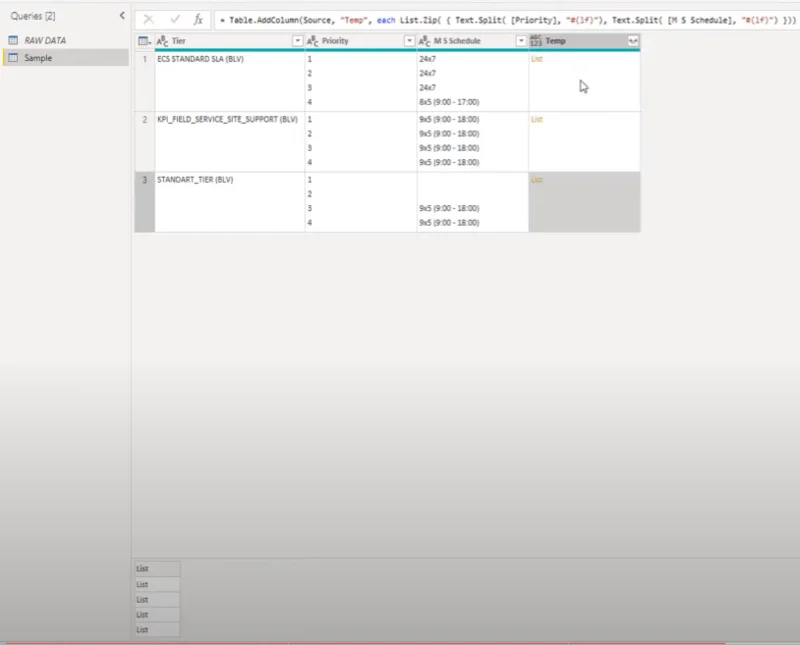 LuckyTemplates Column Split Power Query Tutorial: Hvordan dele flerlinjede Excel-celler i LuckyTemplates