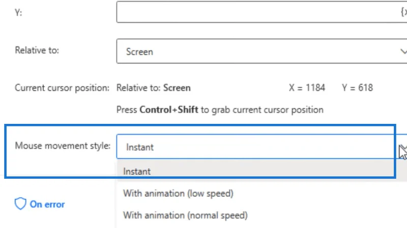 Power Automate Desktop: Slik bruker du Send museklikk-funksjonen