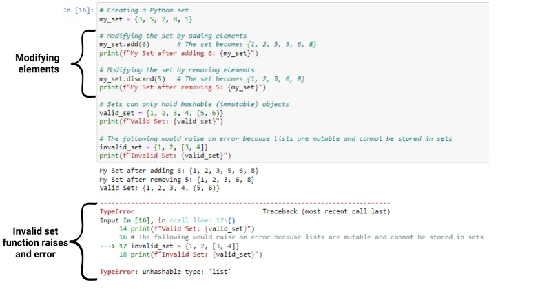 Python-sett vs liste – den virkelige forskjellen