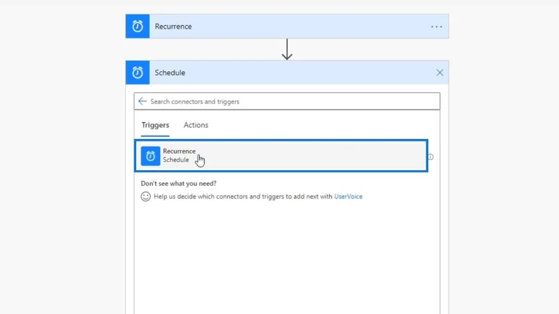 Planlagte arbejdsgange i Microsoft Power Automate