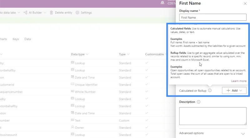PowerApps-enheter: Slik legger du til forskjellige typer felt