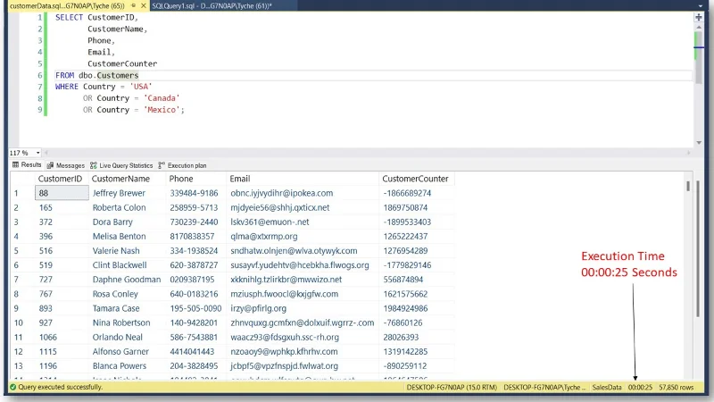 SQL WHERE IN – Forklart med eksempler