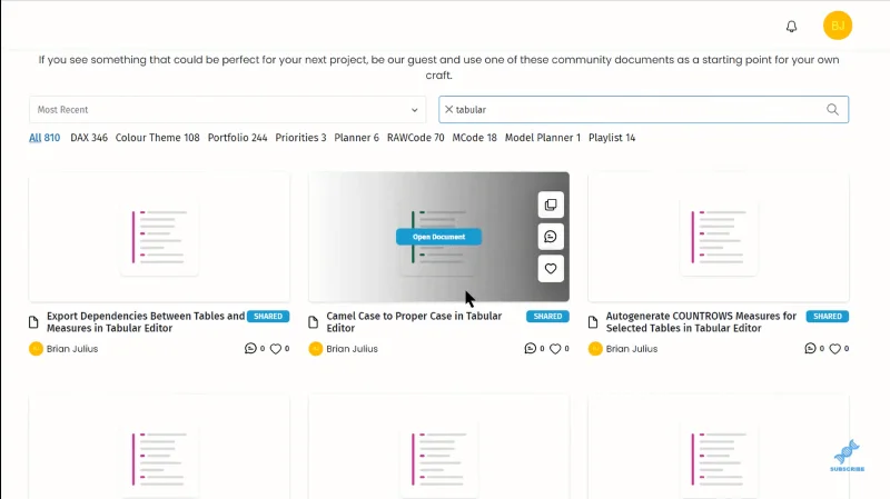 LuckyTemplates Tabellredigering 3: Automatiser med et skript
