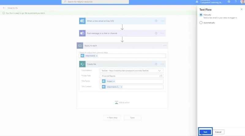 MS Flow: Slik laster du opp i SharePoint via e-post