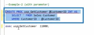 Tallennetut menettelyt SQL:ssä |  Yleiskatsaus