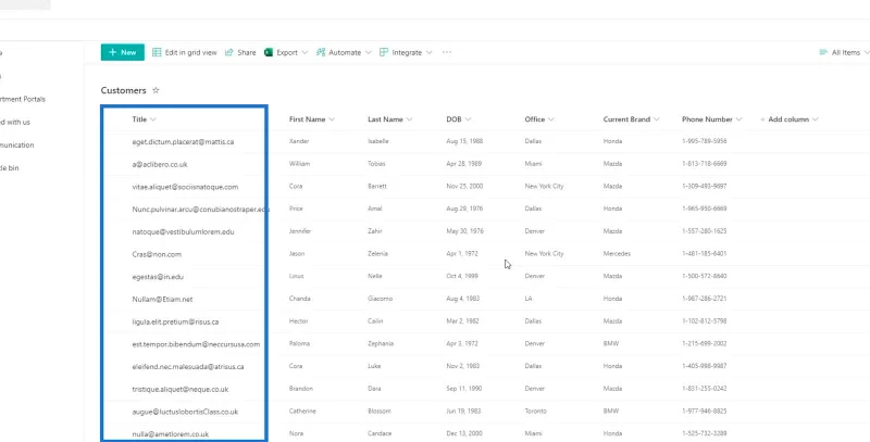 SharePoint-lister: En oversigt