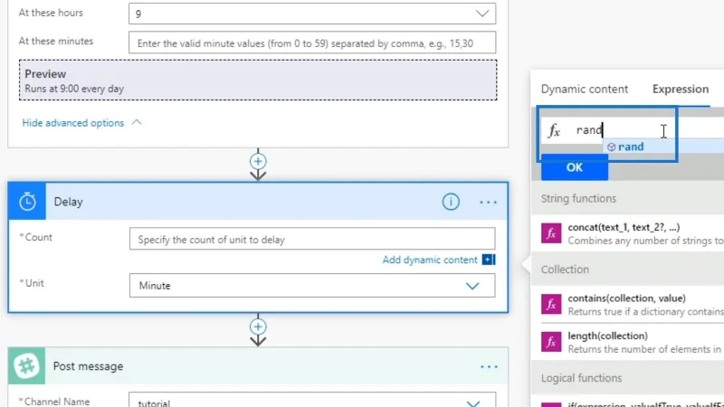 Planlagte arbejdsgange i Microsoft Power Automate