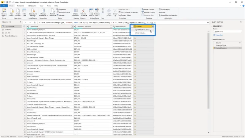 Avgrensede data – uttrekk av poster ved hjelp av LuckyTemplates