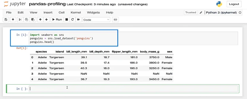 Tietojoukot Pandaissa ProfileReport() -sovelluksella |  Python LuckyTemplatesissa