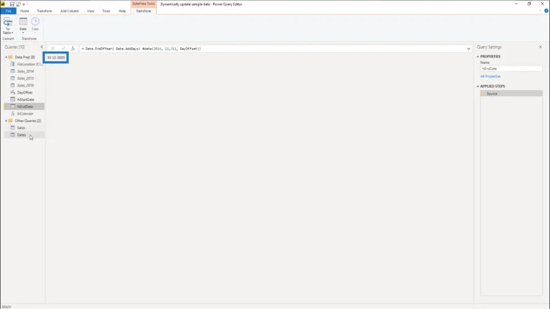 Luo jatkuvasti päivitetty harjoitustietojoukko LuckyTemplatesissa