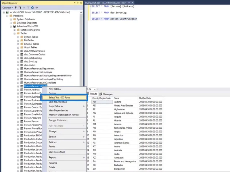 SQL Server download og installation
