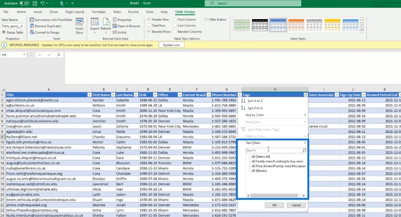Eksporter SharePoint-lister til Excel- eller CSV-fil