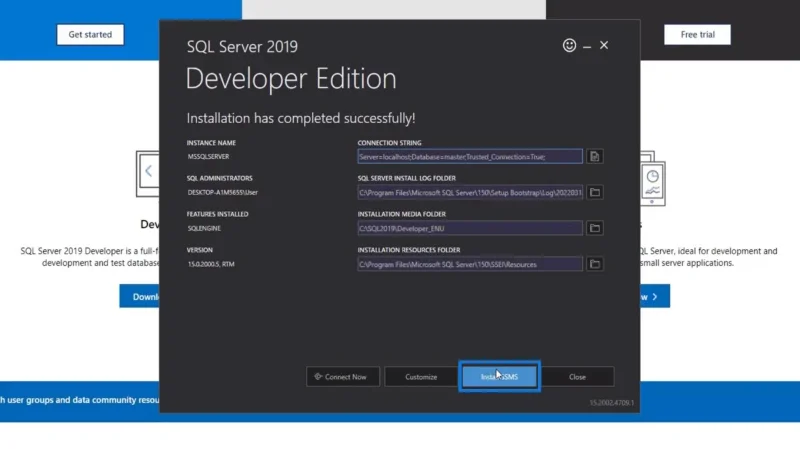 SQL Server download og installation
