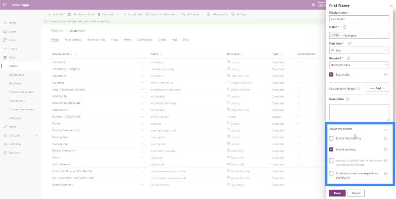 PowerApps-enheter: Slik legger du til forskjellige typer felt