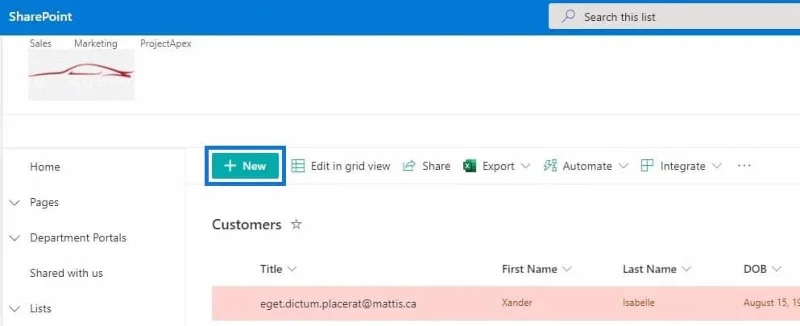 SharePoint Automate -ominaisuus | Esittely