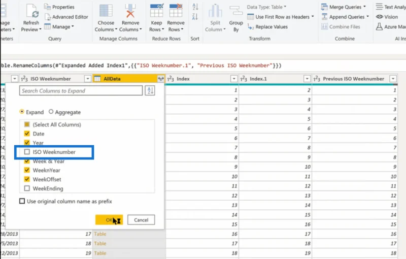 Få LuckyTemplates forrige uges værdier ved hjælp af DAX & Power Query