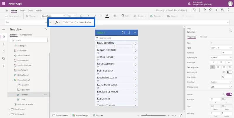 PowerApps-galleriat: Johdanto