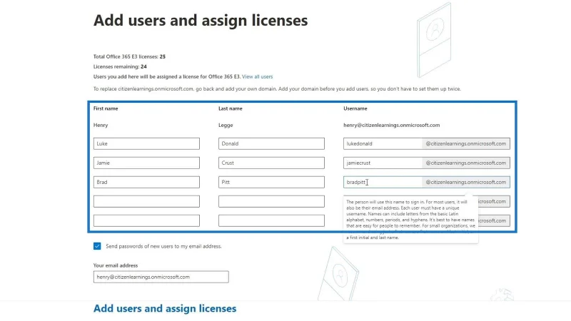 MS SharePoint Tutorial: Kontooprettelse
