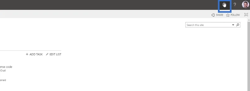 SharePoint-søgefunktionen