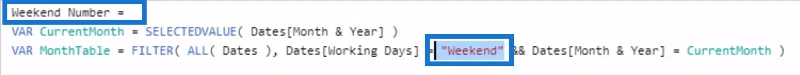 Työpäivän numeron esittely LuckyTemplatesissa DAX:n avulla