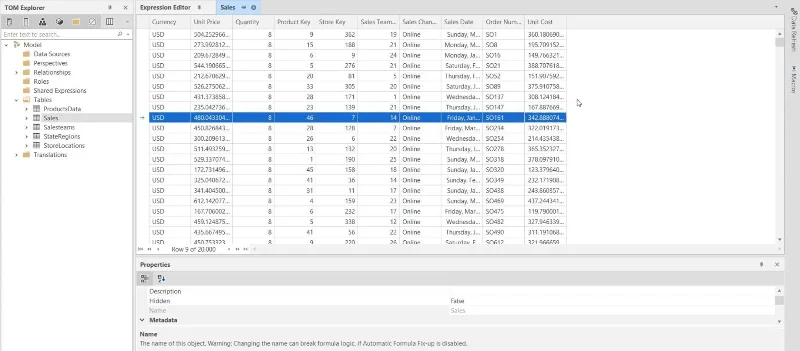 Tabellredigering 3 – Et produktivitetsverktøy for LuckyTemplates