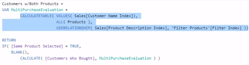 Példa kosárelemzésre – LuckyTemplates Advanced Analytics