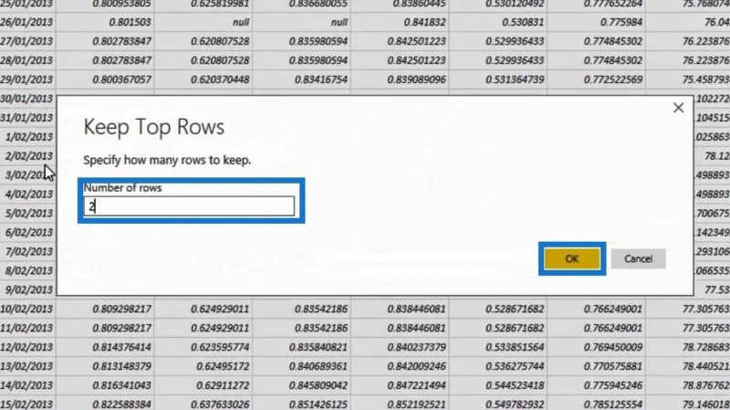 Sarakkeiden kääntäminen pois LuckyTemplatesissa