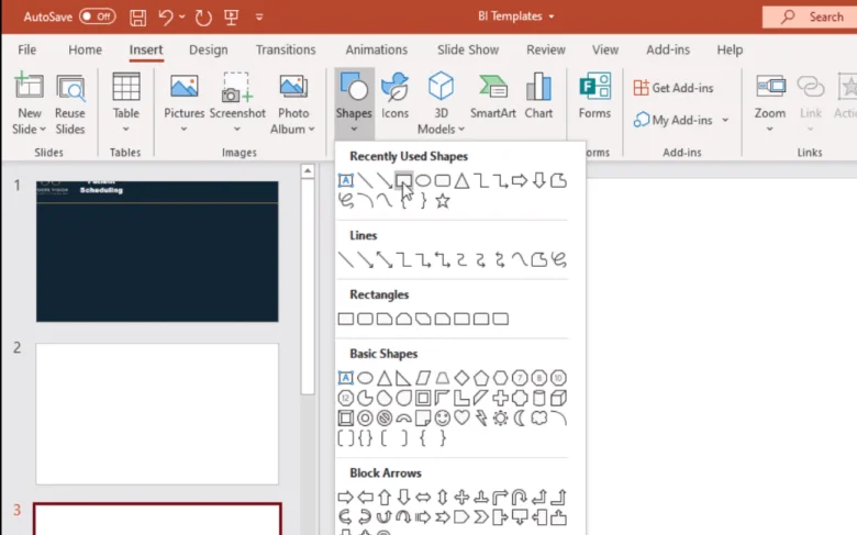 LuckyTemplates bakgrunnsbilde for rapporter som bruker PPT