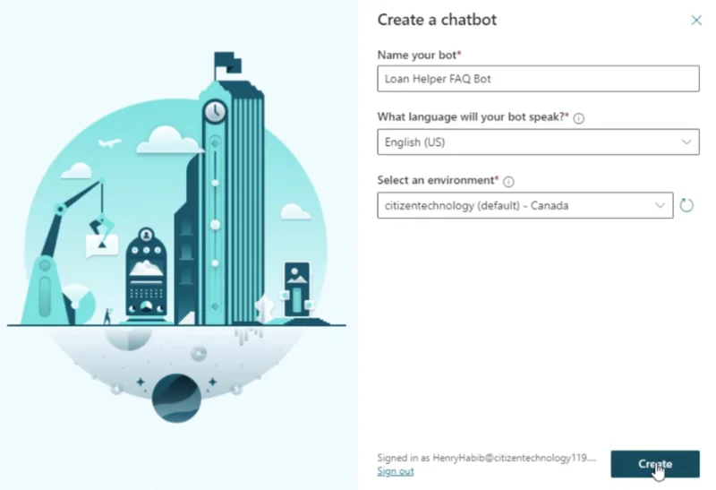 Power Virtual Agents |  Vaiheet chatbottien luomiseen