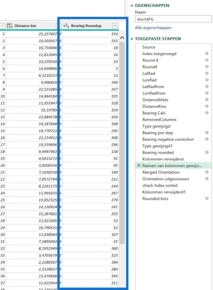Etäisyyden ja suuntiman laskenta: LuckyTemplates Geospatial Analysis