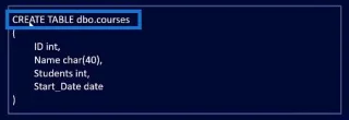 Grundlæggende SQL-tabeloperationer