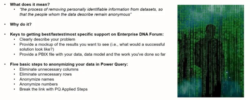 Datamaskering for sensitiv informasjon i LuckyTemplates