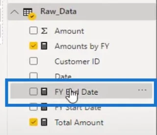 Regnskapsår Dynamisk filtrering i LuckyTemplates-rapporter