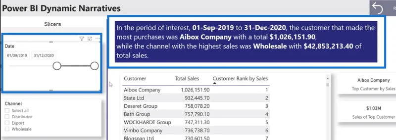 LuckyTemplates interaktive data – Vis dynamiske fortellinger