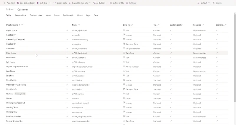PowerApps-data: Sådan uploades og ses data i enheder