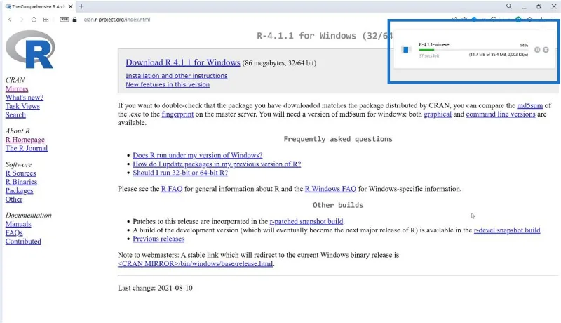 R And RStudio nedlastings- og installasjonsveiledning