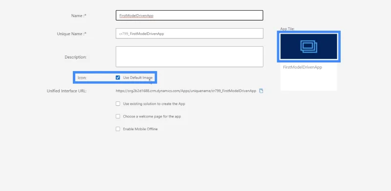 Power Apps modelldrevne apper: miljøoppsett og navigering