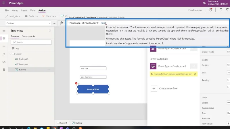PowerApps-integrasjon i Microsoft Power Automate