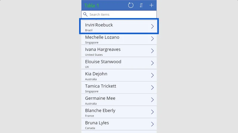 PowerApps-galleriat: Johdanto